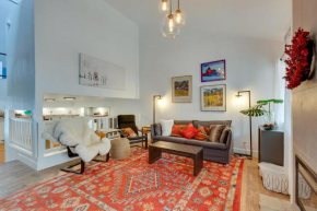 Chic Angel Fire Condo Walk to Ski Resort!